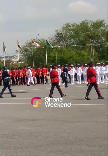 Ghana Military Academy Graduation Parade Highlights