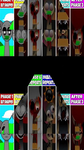 Anti-Shifted Ultimate Crossover | Repeat,Remix & Crazy Party Finale #sprunki #sprunkimod #incredibox