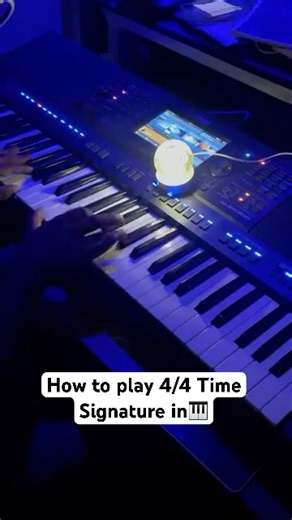 How to play 4/4 Time Signature in🎹|Rythm Pattren|