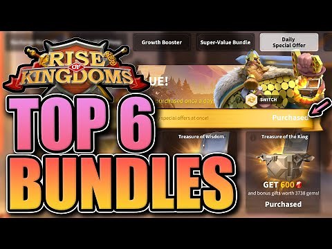 Updated Spending Guide [top 6 bundles for value] Rise of Kingdoms