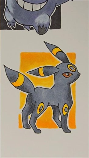 Famous Umbreon Pokemon Easy How to Draw Colouring