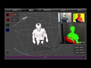Skanect 1.0 Tutorial - Quick Self Scan