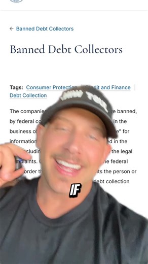 BREAKING: The FTC banned several debt collectors — and they can’t report anymore. Check this list and see if your collections qualify for deletion. If not, our tool helps you remove collections, charge-offs, and more — step-by-step. Start now at DisputeGoat.com #creditrepair #disputegoat #debtcollectors #creditreport #ftc | Kevin The Credit Guy