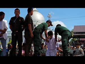 Indonesia's Aceh to stop whipping criminals in public: officials