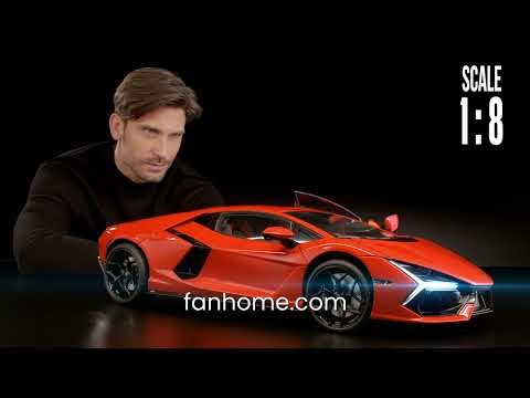 Build your Lamborghini Revuelto in scale 1:8