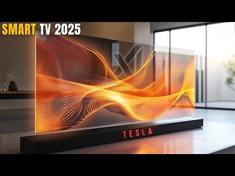 2025 Tesla Smart TV is Finally HERE: SHOCKING 16K OLED 3D Screen | ELON MUSK