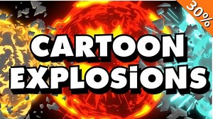 Cartoon Explosions - 18704999 AEdownload.com