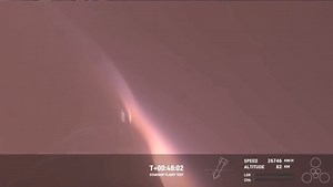 Check out the incredible onboard views from Starship as it re-entered the Earth’s atmosphere. | Te Whatu Stardome