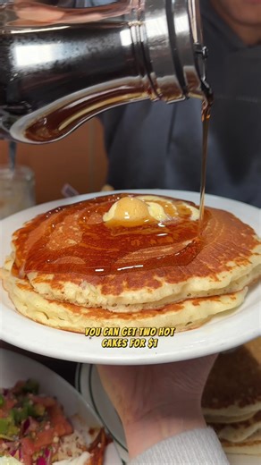 $1 HOTCAKES (2) to celebrate National Pancake Day at @normsrestaurants !! 🥞 Details • Valid Tuesday, March 3rd only • 7 A.M - 11 P.M. • Loyalty Members only • Limit 1 per person • Dine-in only #NORMS #NationalPancakeDay #HotCakes #WhereLifeHappens #breakfastideas