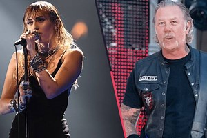 Miley Cyrus prepara un disco en homenaje a Metallica y recibe miles de críticas