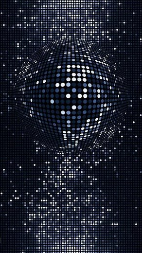Blue Disco Lights Party Background #discoball #disco