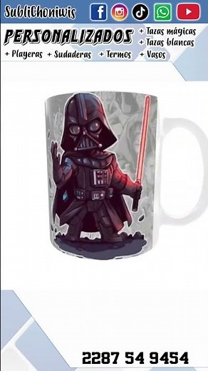 Tazas blancas personalizadas