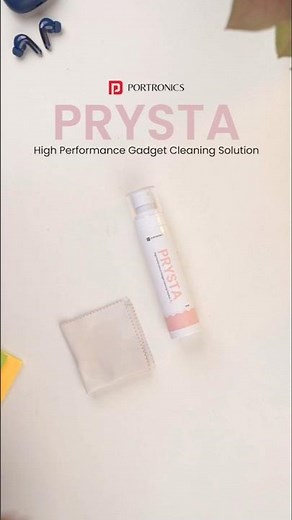 The Most Satisfying Gadget Cleaner Ever 😌 | Portronics Prysta