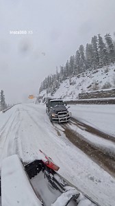 Wolf creek pass was slick today. Plenty of stuck semi trucks and vehicles! Really enjoyed using our 360 camera up there today 📷 #highaltitudepagosa #wolfcreekpass #fblifestyle | High Altitude Pagosa