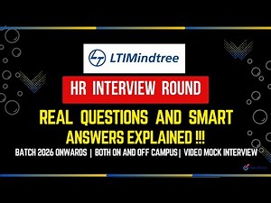 LTIMindtree HR Round Revealed (Batch 2026) | Red Flags to Avoid & Smart Answer Tips