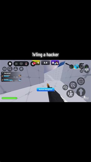 Beating a hacker in Roblox rival#roblox