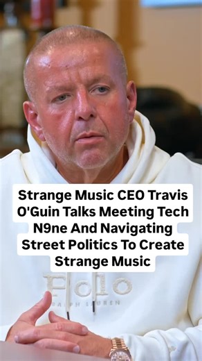 27K views · 560 reactions | Successful businessman Travis O'Guin was already doing 11 million a year with his other companies and initially had no desire to be in the music business. But after hearing Tech N9ne's classic song "This Ring," he knew he had to do something to help the elite MC, so together, they formed Strange Music. KC Stand Up! Travis O'guin episode available on Holdin Court Podcast on YouTube and all streaming platforms. | Courtney Richardson II | Facebook