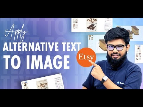 Add Alt Text to Images of ETSY Products for SEO Optimization and Increased Traffic