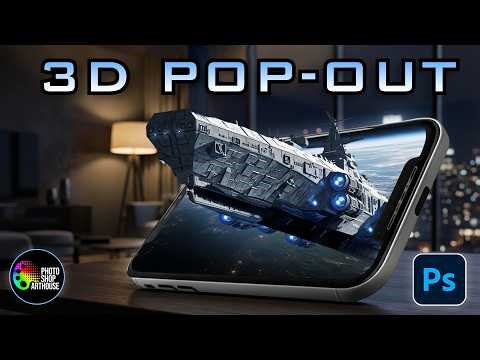 Photoshop Fast & Easy Series!: 3D Pop-Out Effect!