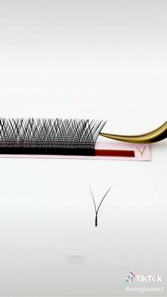 Y Shape 2D Premade fans eyelash Extensions
