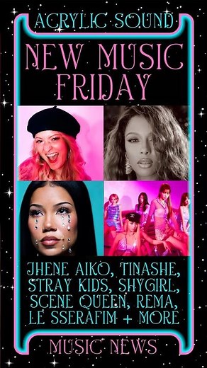 NEW MUSIC FRIDAY: LE SSERAFIM, JHENE AIKO, STRAY KIDS & MORE