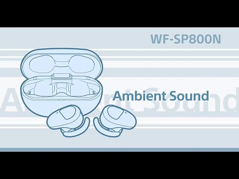 WF-SP800N How to use the noise cancelling function