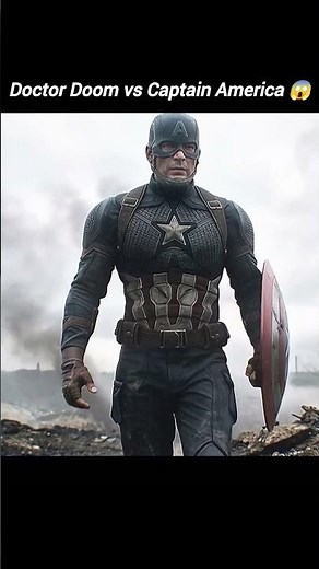 Doctor Doom vs Captain America 🔥 | Doomsday Fight #avengersdoomsday #doctordoom #captainamerica