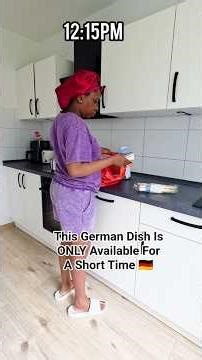I Wait All Year For This German Food… Here’s Why 🤤#shortsfeed #shorts