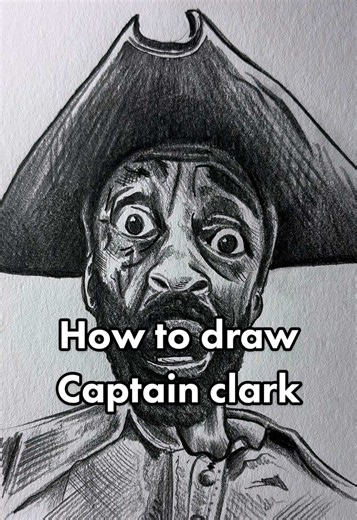 How to draw captain clark! From backrooms #captainclark #backrooms #drawing #art #horror