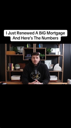 I just renewed a BIG mortgage and here’s the numbers #canada #mortgage #realestate