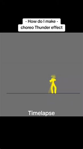 How to Create Thunder Effect Animation Tutorial