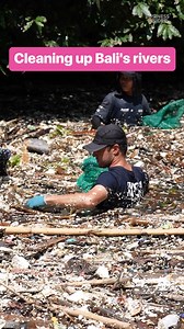 #Bali rivers need daily cleaning to prevent trash buildup. #indonesia #environment | Insider
