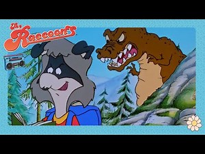 Bert Raccoon’s Dino Dig! Tar Pits, Mummies & a T-Rex Surprise! | The Raccoons | Retro Cartoons