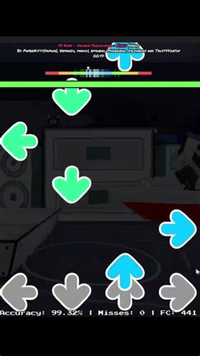 Funky Friday Nyaw FC #shorts #roblox #fnf