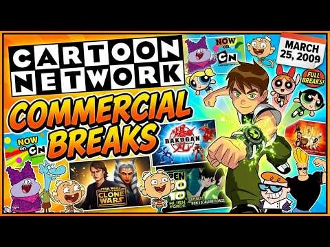 Cartoon Network Commercial Breaks (March 25, 2009)