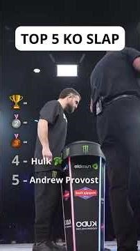 Top 5 MOST BRUTAL Slap KOs! 🤯👋