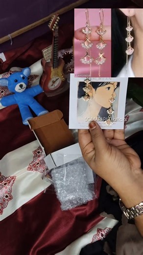 అస్సలు ఈ corian earrings obsession ఏంటో #meesho #meeshohaul #earrings