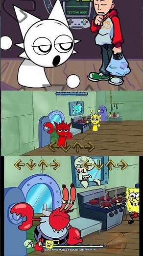 Mr Krabs Gets Angry! Scratch vs Sprunki Rap Battle – FNF Krusty Karoling Mod