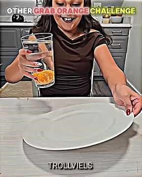 Other Grab Orange Challenge vs This Guy 🍊😂 #edit #trollface #troll#skulledit#shorts