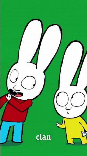 💤Shh... we don't want to wake up Grandpa 🐰 #Simon #Clan #RTVE