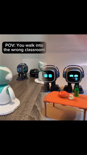 POV: You walk into the wrong classroom - #robots #robot #memes