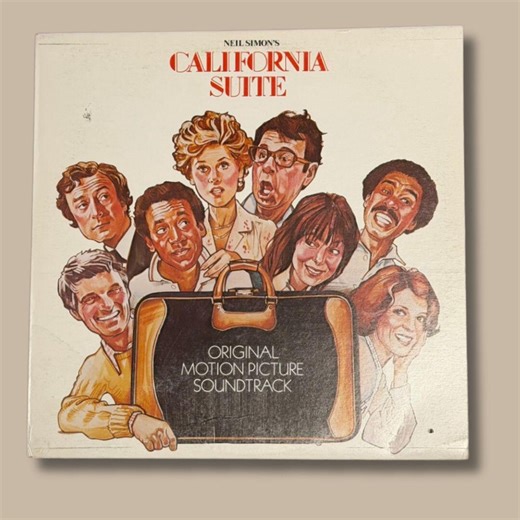 California Suite Soundtrack | 1978 Vinyl LP, Neil Simon Film - Etsy