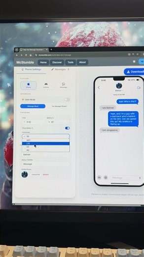 Do you want fake screenshots?🙂#android #iphone #whatsapp