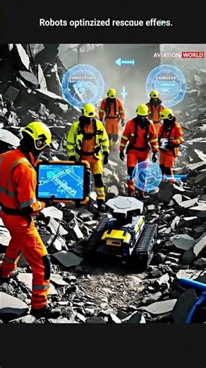 Robots Direct Disaster Relief