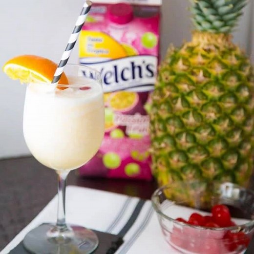 Bursting with the sweet, rich flavor of passion fruit, this juice is ready for a cocktail. Cheers! | Welch's