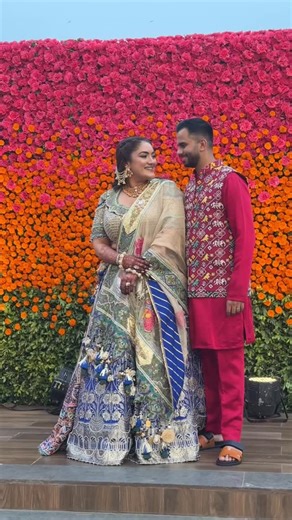 Aayushi Badheka on Instagram: "The outfit I planned for months finally came together exactly the way I imagined it! All the hours, the detailing and every part of it was personalised and honestly completely worth it. I Literally had my bridal outfit dream come to life💕👰🏻‍♀️✨ Makeup @beautygrambykd Hair @hairbychayapadam [bride, bride to be, bridal outfit, bridal lehenga, bride inspo, bride outfit inspo, Indian wedding, wedding season] #bride #bridetobe #bridaloutfit #brideoutfitinspi #wedding