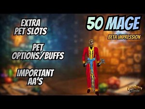 EverQuest Legends Mage 50 Impressions | EverQuest Extra Slots, AA's, Pet Impressions