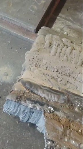 (357) miller 12rc suitcase running off of Hobart ironman 240 mig welder, in a very sketchy way.