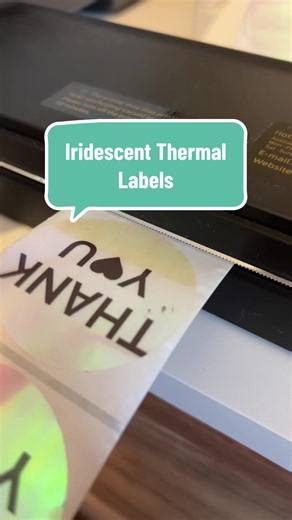 Create Beautiful Iridescent Labels for Your Small Business
