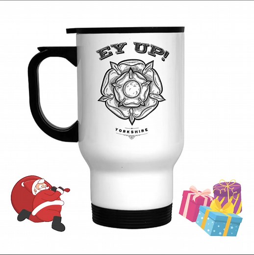 Travel Mugs https://yorkshiretshirts.com/collections/travel-mugs/products/travel-mug-5 | I-Yorkshire